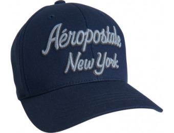 80% off Aero New York Script Fitted Hat