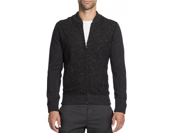 80% off Saks Fifth Avenue Collection Donegal Wool Zip-Front Cardigan