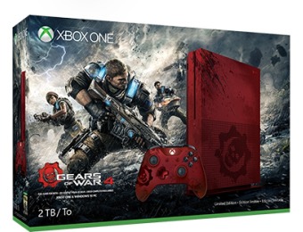 $150 off Xbox One S Gears of War 4 Limited Edition Bundle (2TB)