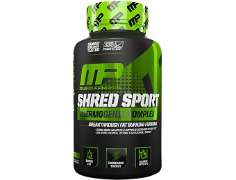 57% off Mucscle Pharm Shred Sport Thermogenic Complex