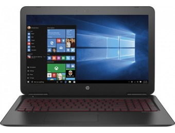 $100 off HP OMEN 15.6" Laptop - i7, 8GB, GTX 960M, 1TB + 128GB