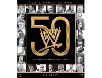 60% off WWE: History of the WWE (Blu-ray) 2 Disc Set