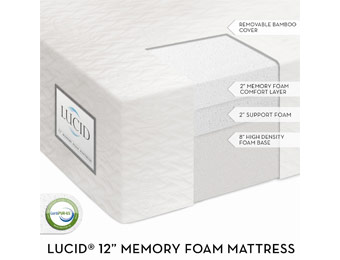 Up to 67% off LinenSpa Triple-Layer Memory Foam Mattresses
