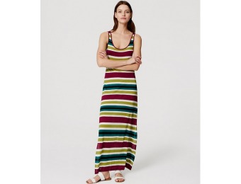 71% off LOFT Beach Resort Striped Maxi Dress