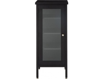75% off Elixir Short Storage Cabinet - 35"Hx15"Wx15"D, Black