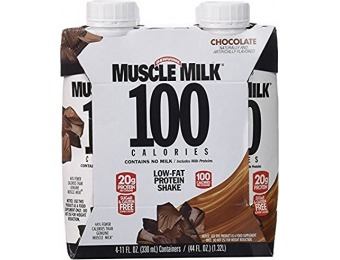 86% off Cytosport Muscle Milk 100 Calories Nutritional Drink, 4 Count