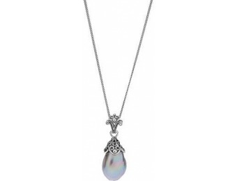 72% off Artisan Crafted Sterling Cultured Pearl Toggle Necklace