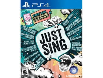 33% off Just Sing - PlayStation 4