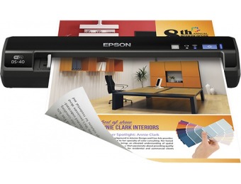 $85 off Epson WorkForce DS-40 Wireless Portable Color Scanner