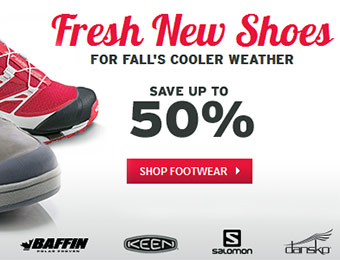 Up to 50% off Shoes and Boots
