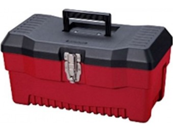 46% off Multi-Purpose Tool Box, Black/Red, 16-In.