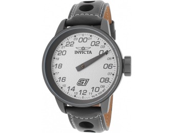 85% off Invicta Men's S1 Rally Grey Genuine Leather Watch