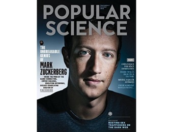 89% off Popular Science - 1 Year Subscription