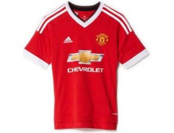 50% off Manchester United Youth 2015-16 Home Replica Jersey