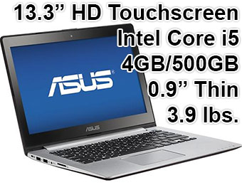 Extra $100 off Asus VivoBook 13.3" Touch-Screen Laptop