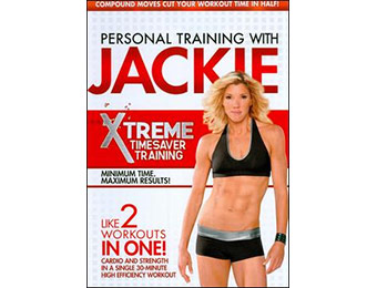 67% off Personal Training Jackie: Xtreme Timesaver Training DVD