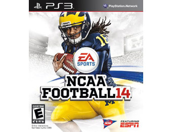 $20 off NCAA Football 14 - PlayStation 3 Video Game