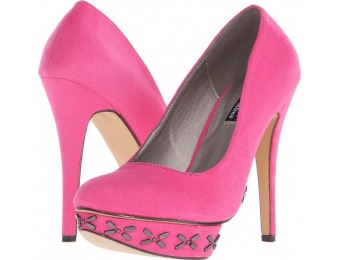 92% off Michael Antonio Lilah Suede (Pink) Women's Shoes