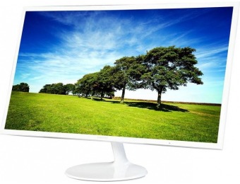 43% off SAMSUNG S32F351 White 32" LED Monitor with Speakers