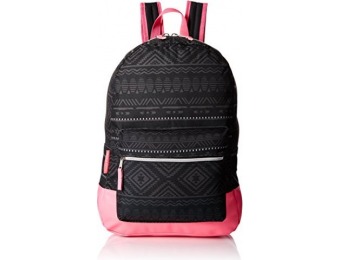 86% off Trailmaker Big Girls Printed Backpack with Contrast Bottom