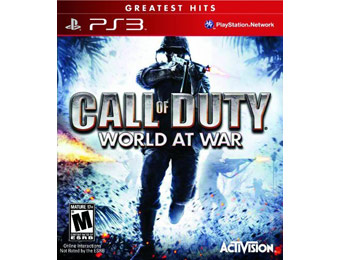 77% off Call of Duty: World at War - Greatest Hits (PS3)