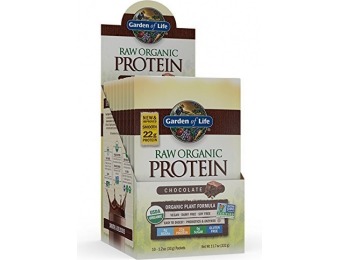 49% off Garden of Life Raw Organic Protein Chocolate 10 Ct Tray