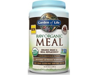 76% off Garden of Life Raw Organic Meal Chocolate 34.8oz Powder