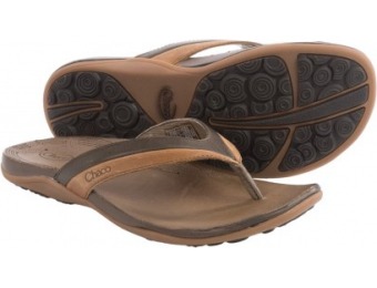 67% off Chaco Abril Flip-Flops - Leather (For Women)