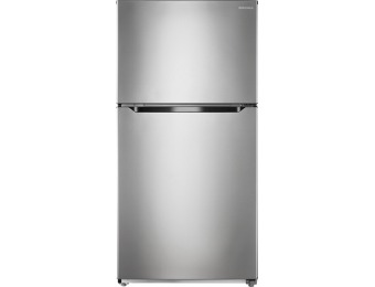 25% off Insignia 21 CF Top-Freezer Refrigerator - Stainless steel