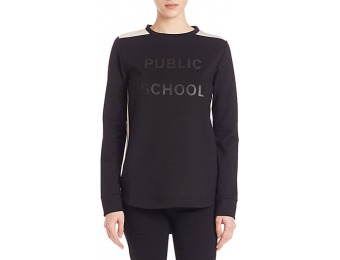 60% off Public School PS Tail Fleece Sweatshirt