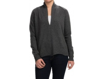 78% off Inhabit Deep-V Cashmere Sweater (For Women)