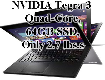 $320 off Lenovo Yoga 11-59342980 IdeaPad 11.6" Touchscreen Laptop