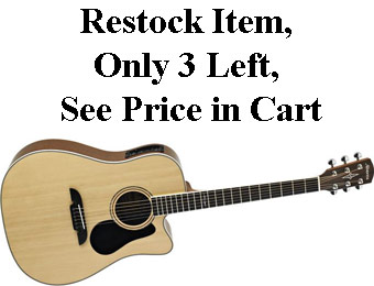 $409 off Alvarez Artist Series AD60CE Electric Guitar, Restock