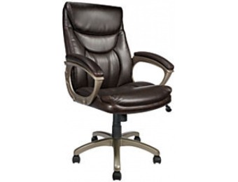 61% off Realspace EC 600 Executive High-Back Chair