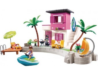 64% off Playmobil Luxury Beach House Set