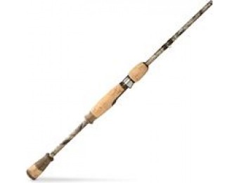 60% off No.8 Tackle Whitetail Realtree Xtra Spinning Rod, 7', Medium