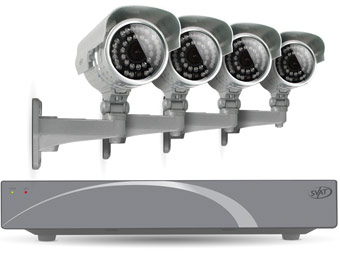 $370 off SVAT 11030 Security System w/ DVR and Four Cameras