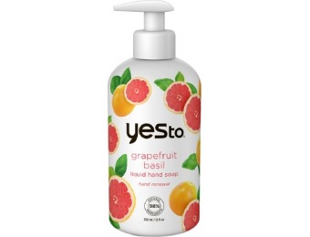 75% off Yes to Grapefruit Basil Liquid Hand Soap - 12 fl oz