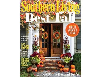 95% off Southern Living Magazine Subscription - 4 Month Auto-renewal