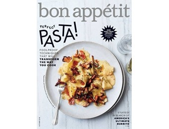 95% off Bon Appétit Magazine Subscription - 4 Month Auto-renewal
