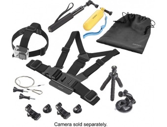 $20 off Insignia Essential Accessory Kit for GoPro Action Camera