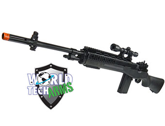 66% off Tactical OPS M14 FPS-200 Spring Airsoft Sniper Rifle