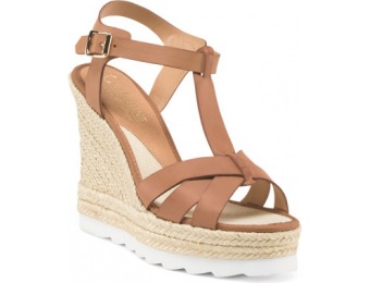 75% off Espadrille Wedge With T Strap Upper