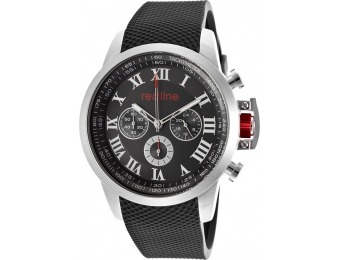 92% off Red Line 60039 Ignite Chrono Black Rubber and Dial Watch