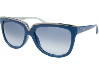 78% off Valentino Women's Square Light Blue Sunglasses