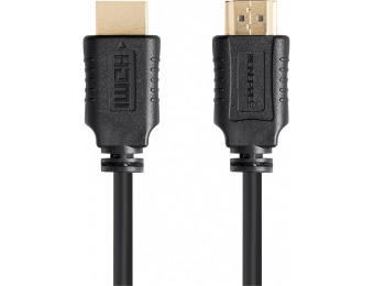 71% off 10ft 30AWG High Speed HDMI Cable - Black