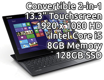 $100 off Sony Vaio Duo 13.3" FHD Touchscreen Ultrabook/Tablet