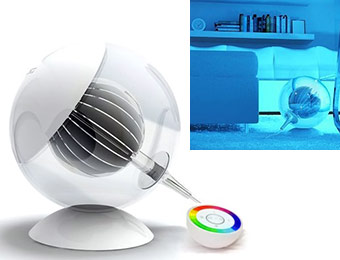 65% off Equinox Translucent Color Changing LED Ambiance Lamp