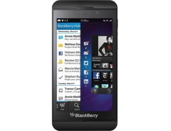 72% off BlackBerry Z10 16GB Unlocked Cell Phone 4.2"