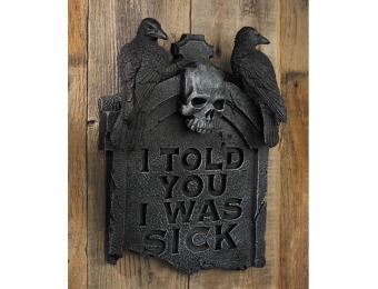 68% off Design Toscano Gothic Tombstone Wall Plaque